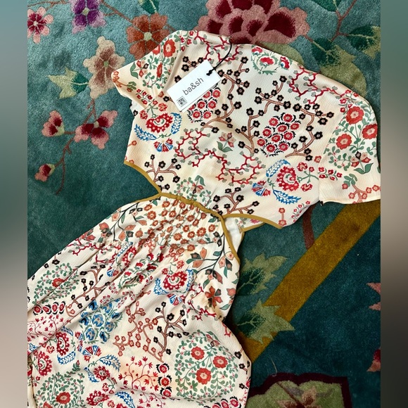 NWT BA&SH Giana midi dress size XS or 0 - Picture 5 of 9